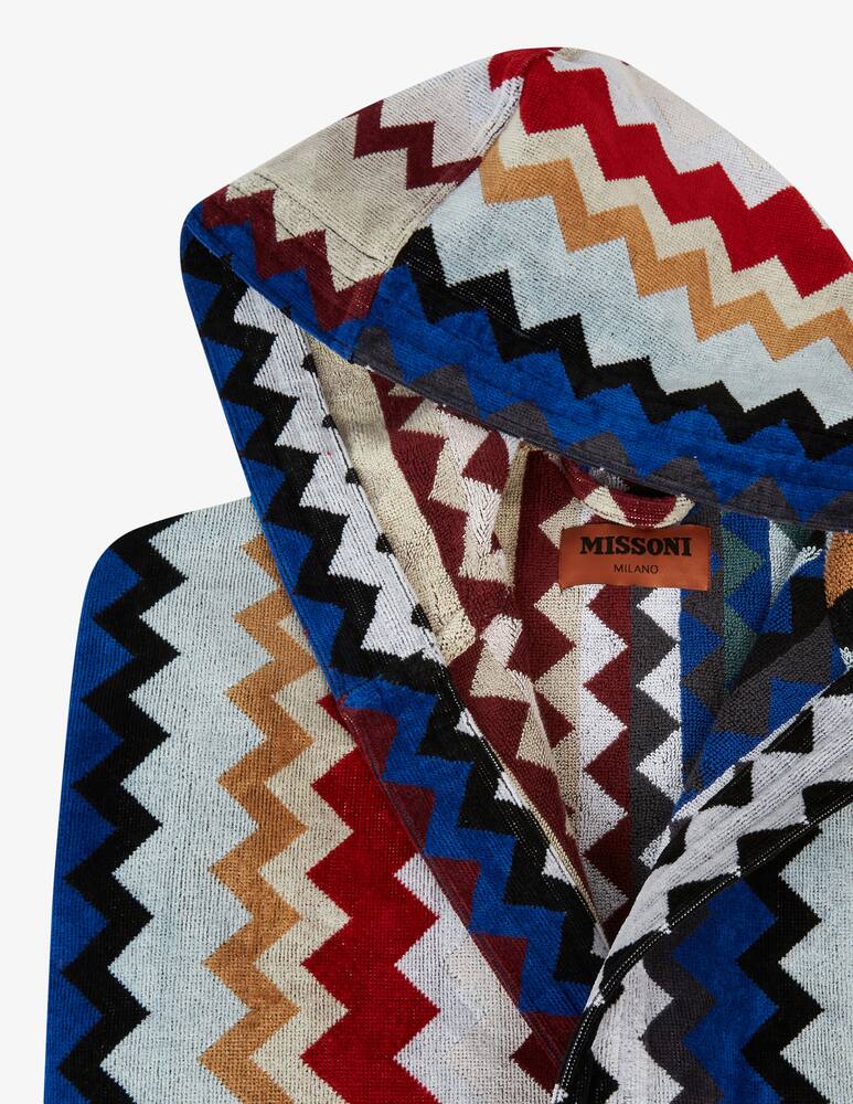 Missoni Cyrus Bath Robe With Hood - picture 3 Missoni Cyrus Bath Robe With Hood - picture 3