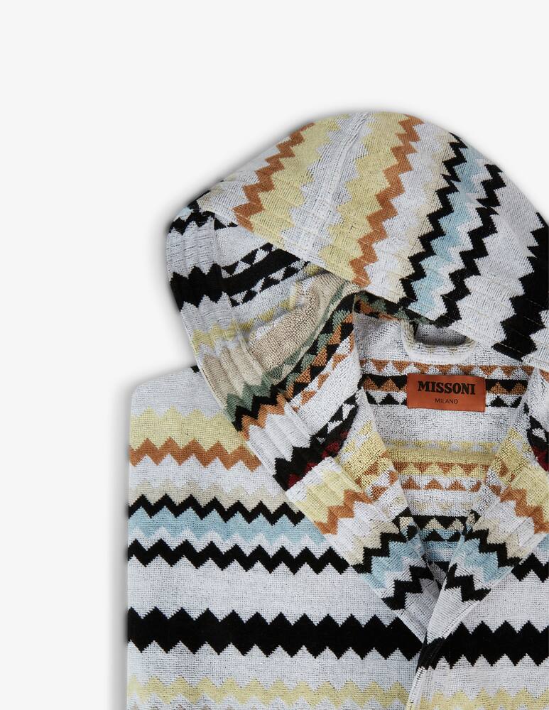 rinascente Missoni Curt Accappatoio Con Cappuccio
