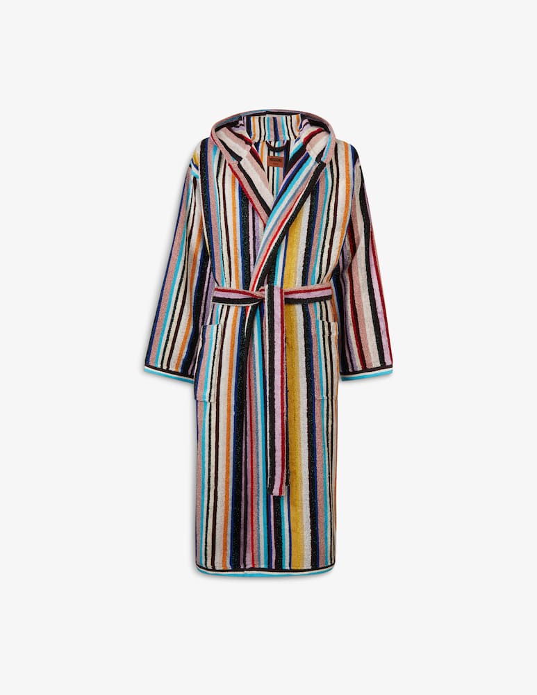 Missoni Home Chandler Bath Robe With Hood - picture 1 Missoni Home Chandler Bath Robe With Hood - picture 1