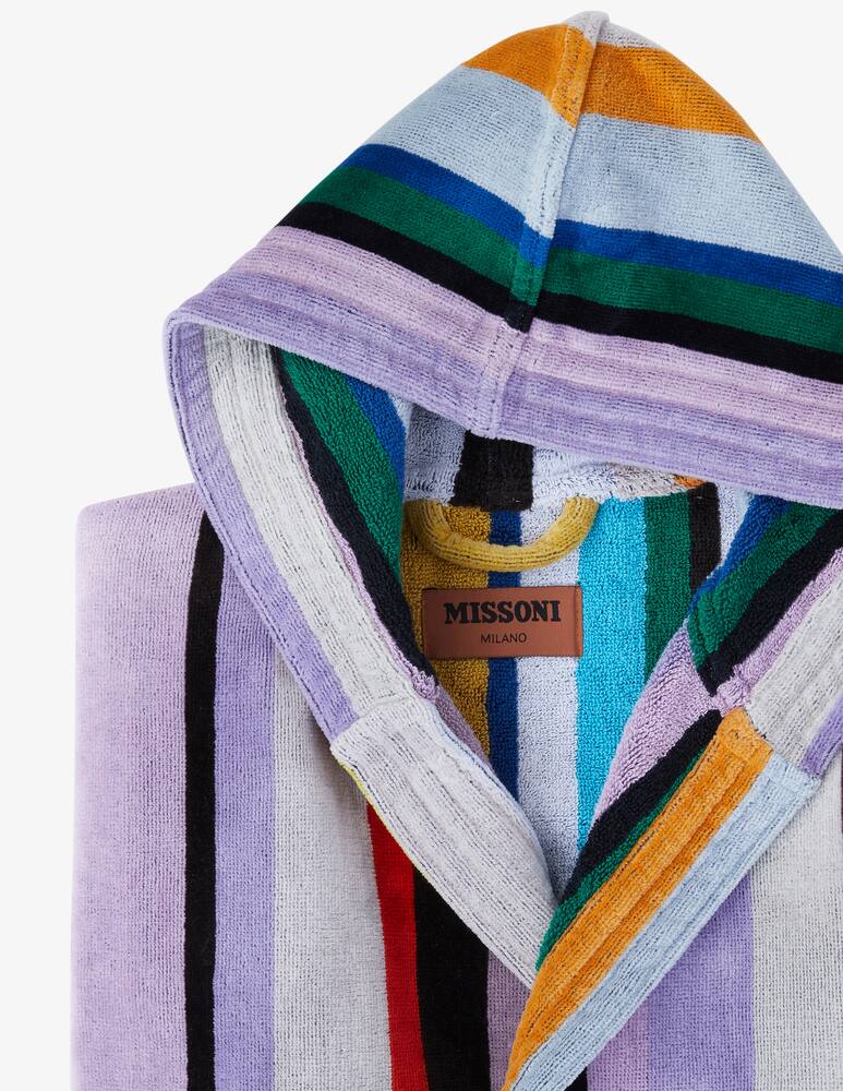 rinascente Missoni Chase Accappatoio Con Cappuccio 