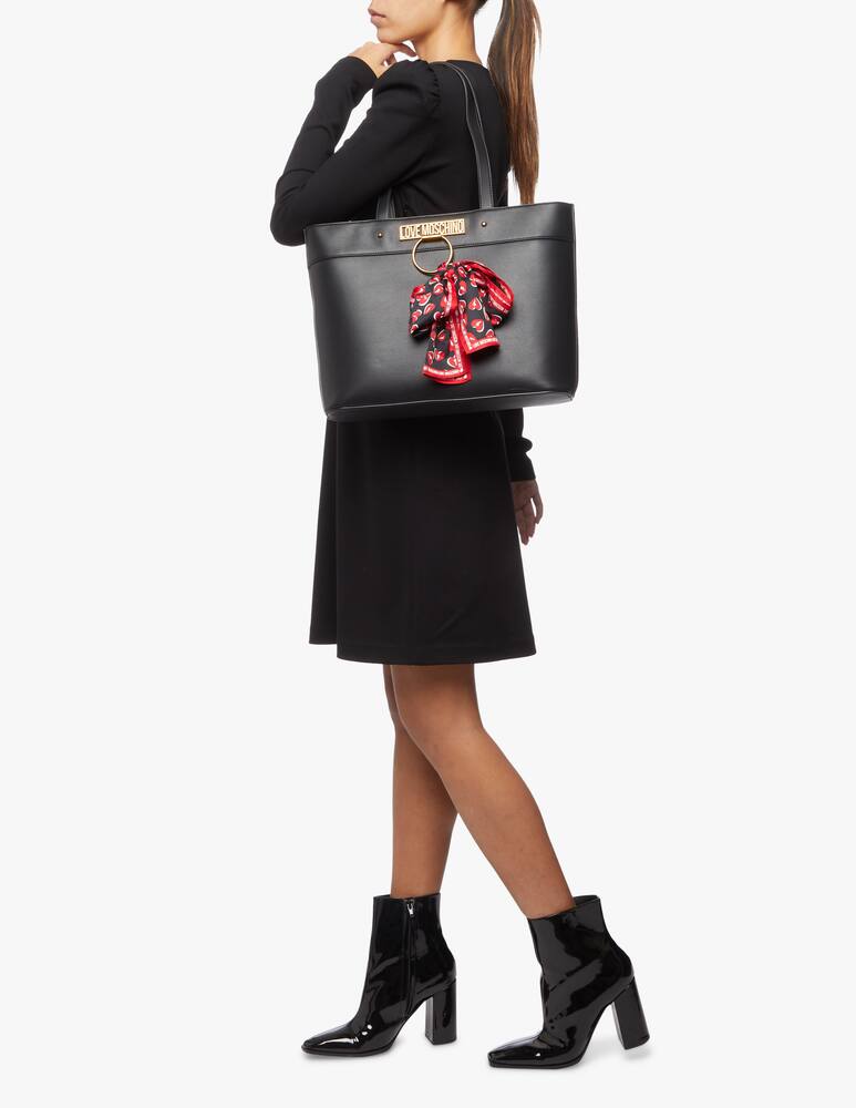rinascente Love Moschino Borsa shopper con foulard