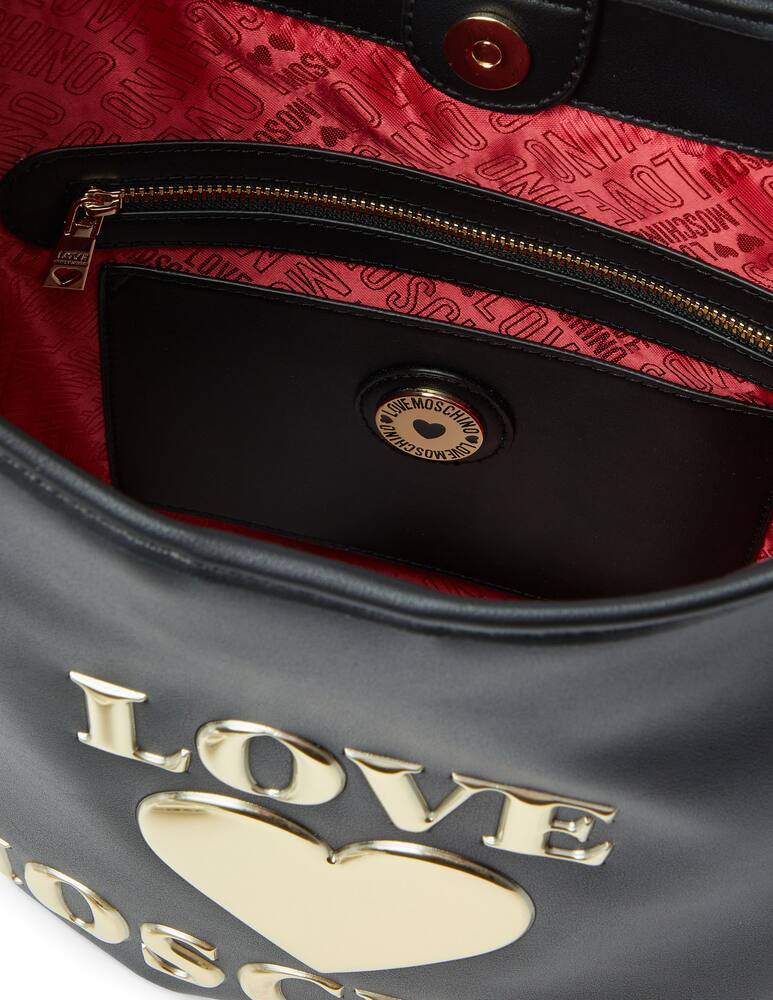 rinascente Love Moschino Heart hobo bag