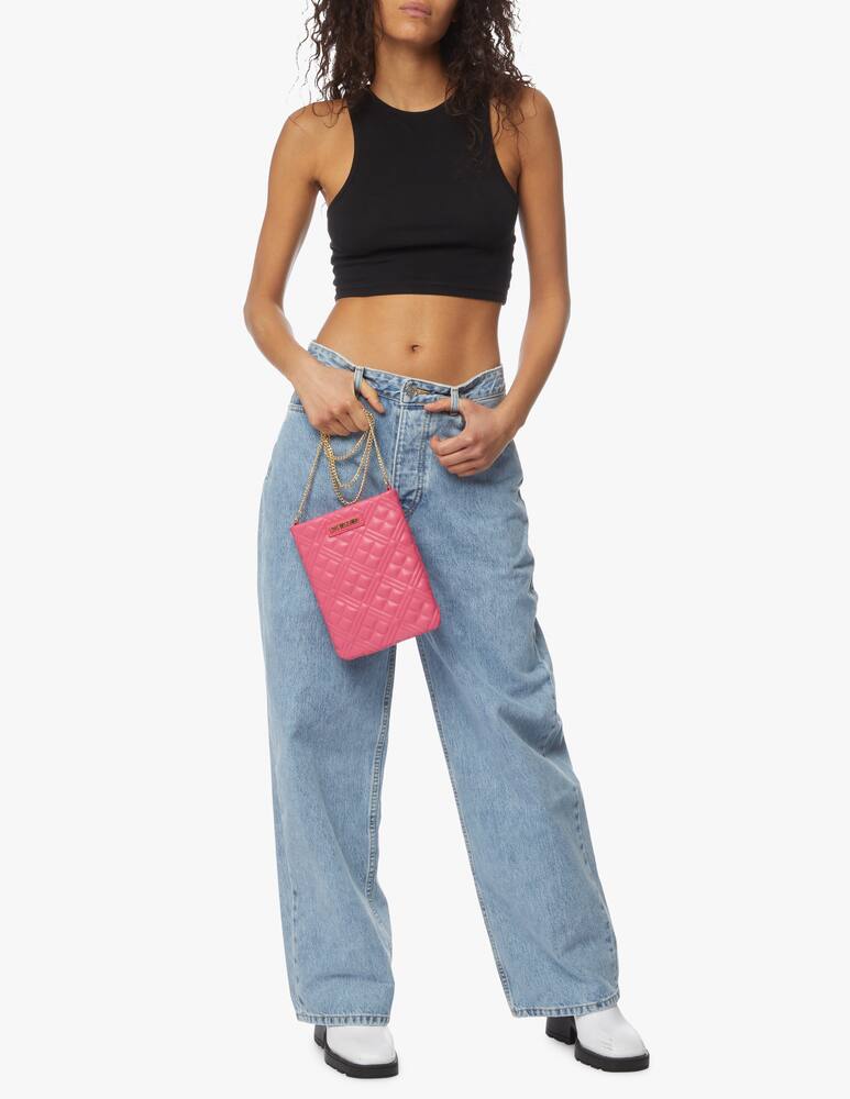 rinascente Love Moschino Borsa trapuntata con logo