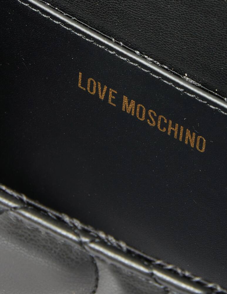 rinascente Love Moschino Heart quilted bag
