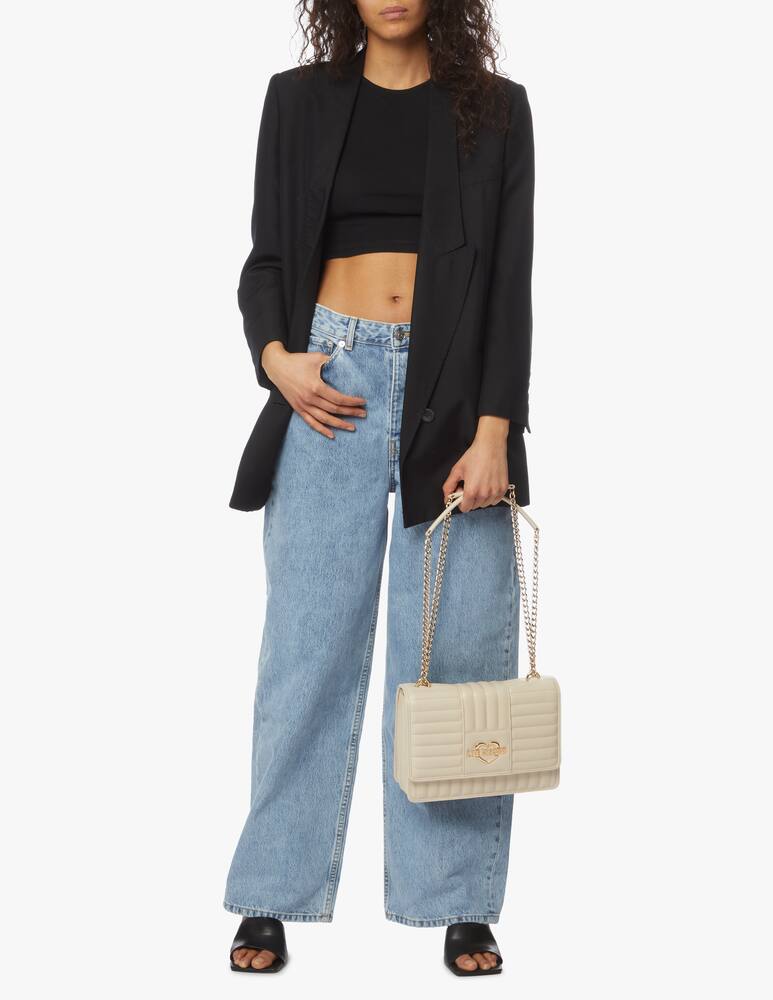 rinascente Love Moschino Borsa a spalla con logo