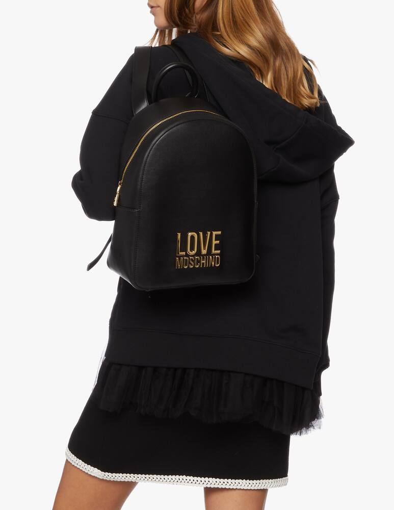 rinascente Love Moschino Logo backpack