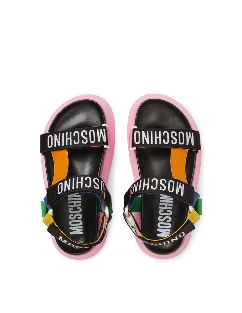 rinascente Moschino Sandali con platform con logo