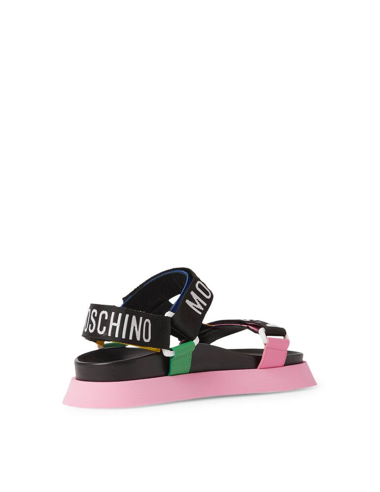 rinascente Moschino Sandali con platform con logo