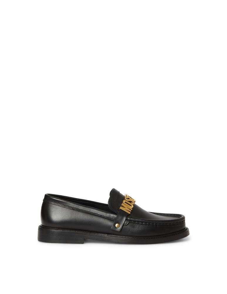 rinascente Moschino Loafer college in calfskin