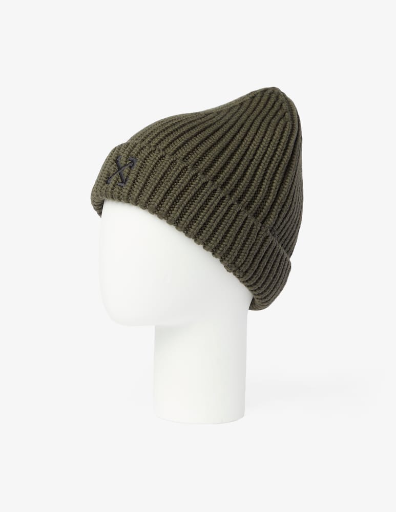 rinascente Off-White Arrow beanie  - Green