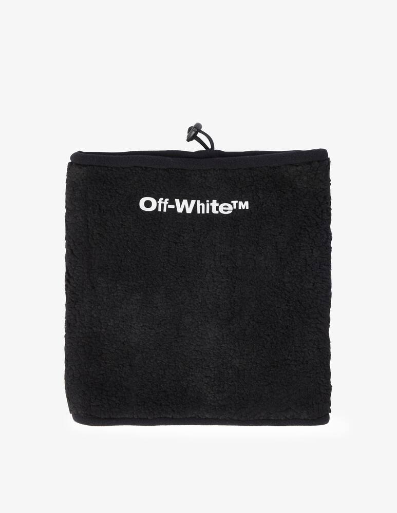 rinascente Off-White Fascia per il collo in pile bounce - Nero