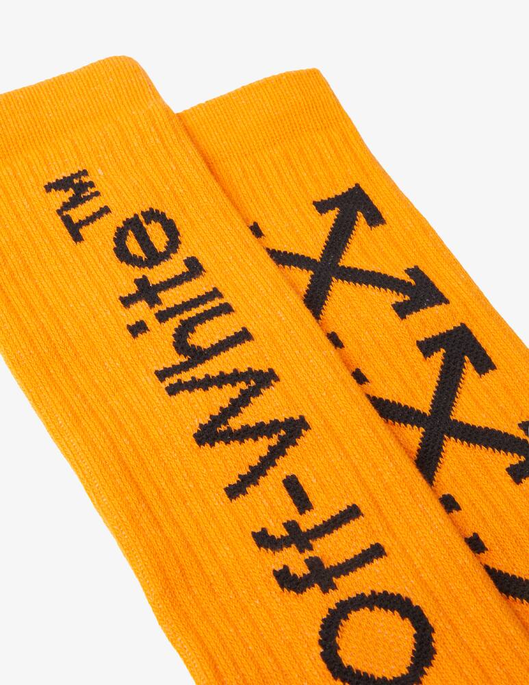 rinascente Off-White Arrow mid lenght socks - Orange