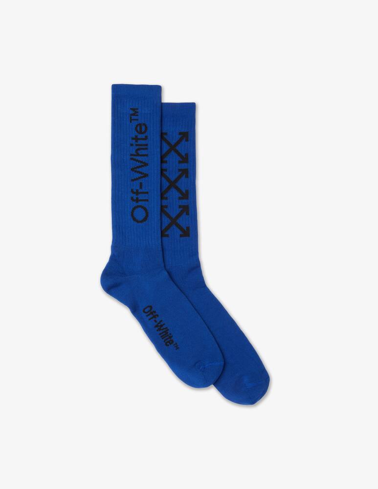 rinascente Off-White Arrow mid lenght socks - Blue