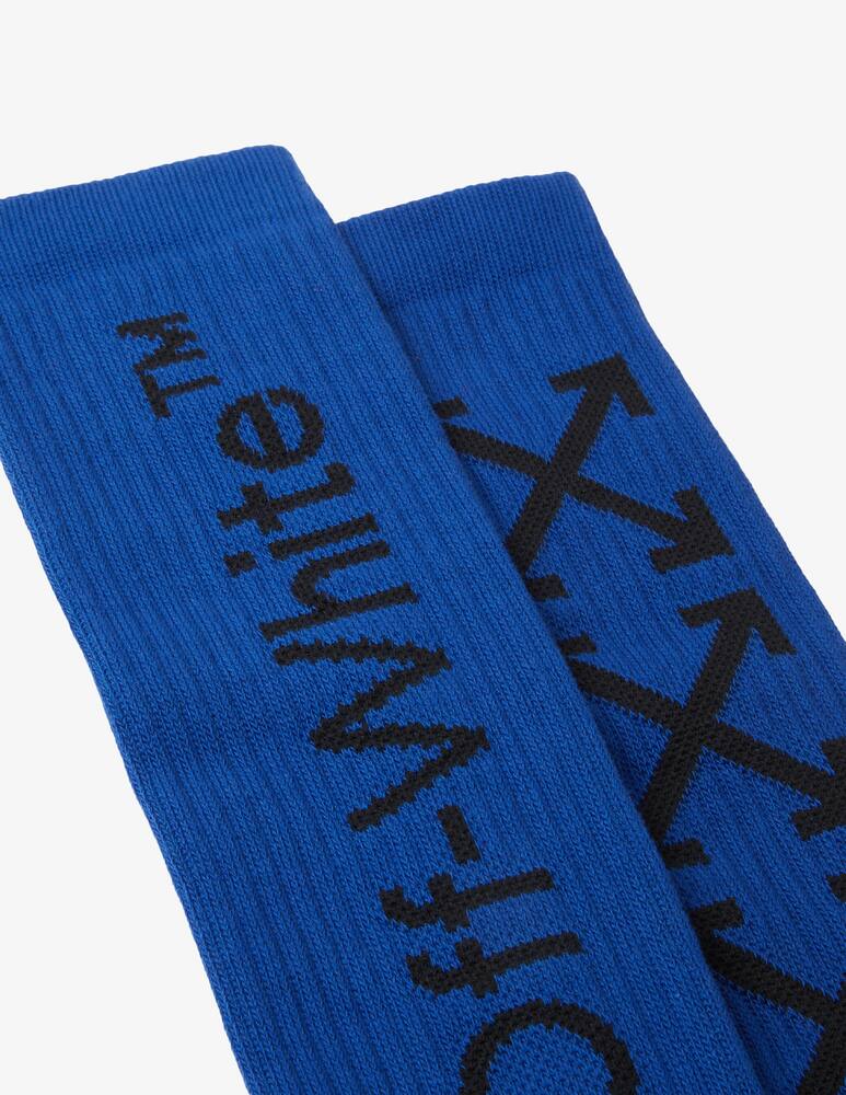 rinascente Off-White Arrow mid lenght socks - Blue