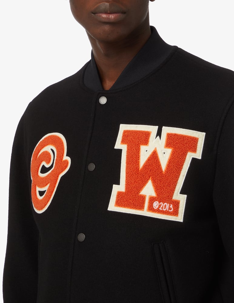 rinascente Off-White Patch varsity jacket 