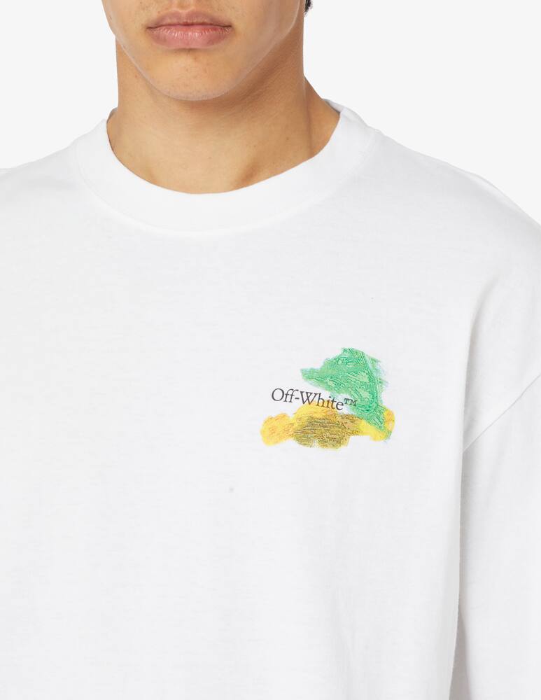 rinascente Off-White Brush arrow over fit skate t-shirt