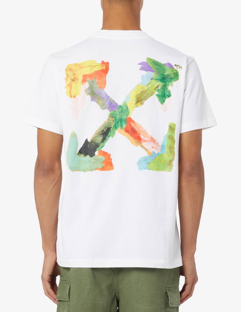 rinascente Off-White Maglietta arrow brush multicolor 