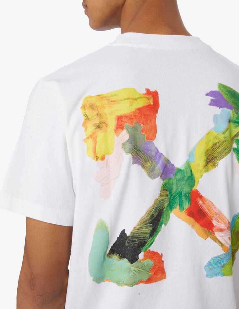 rinascente Off-White Maglietta arrow brush multicolor 
