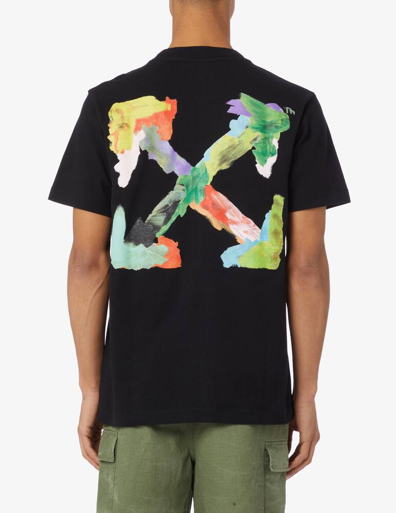 rinascente Off-White Brush arrow slim multicolor t-shirt 