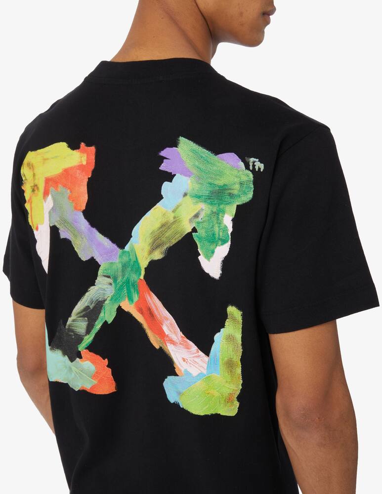 rinascente Off-White Brush arrow slim multicolor t-shirt 