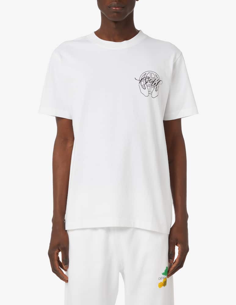 rinascente Off-White Maglietta slim hand arrow 