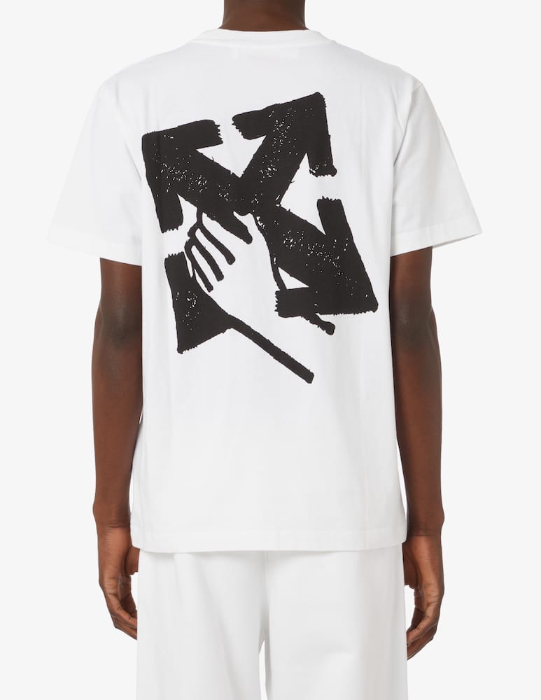 rinascente Off-White Maglietta slim hand arrow 