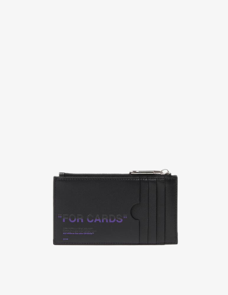 Off-White Porta carte con zip con logo - immagine 2 Off-White Porta carte con zip con logo - immagine 2