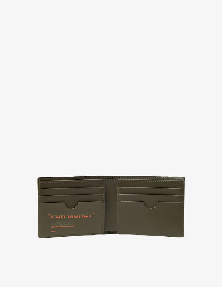 rinascente Off-White Bifold quote wallet 