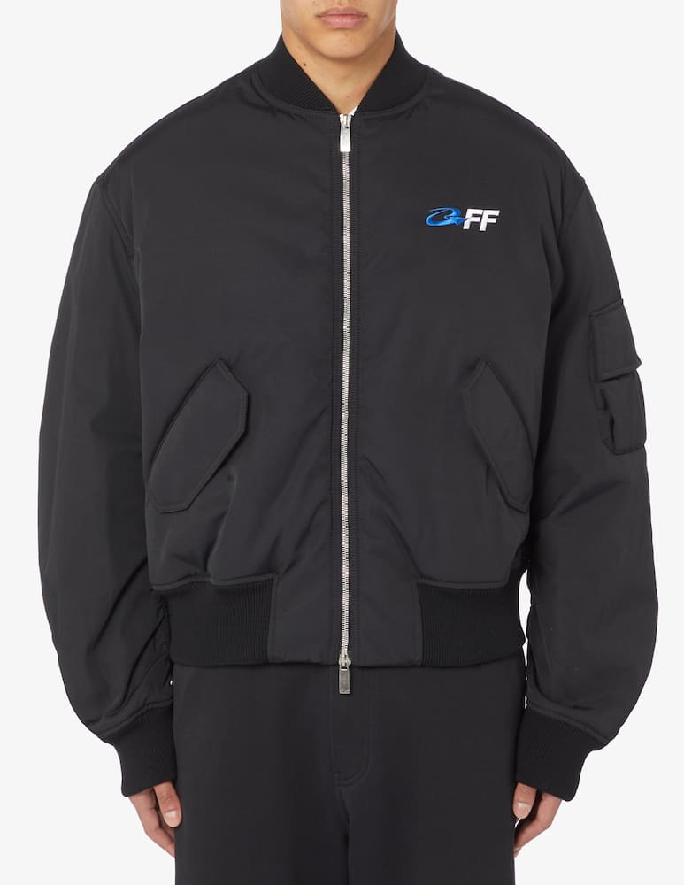 rinascente Off-White Over fit bomber jacket