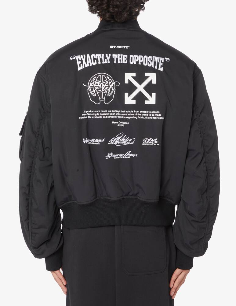 rinascente Off-White Over fit bomber jacket