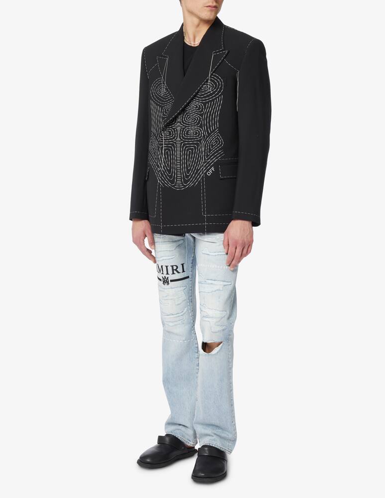 rinascente Off-White Body stitch tuxedo runway jacket