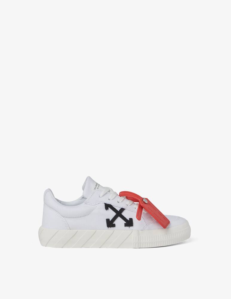 Off-White Sneakers basse in tela vulcanizzata con suola bianca - immagine 1 Off-White Sneakers basse in tela vulcanizzata con suola bianca - immagine 1