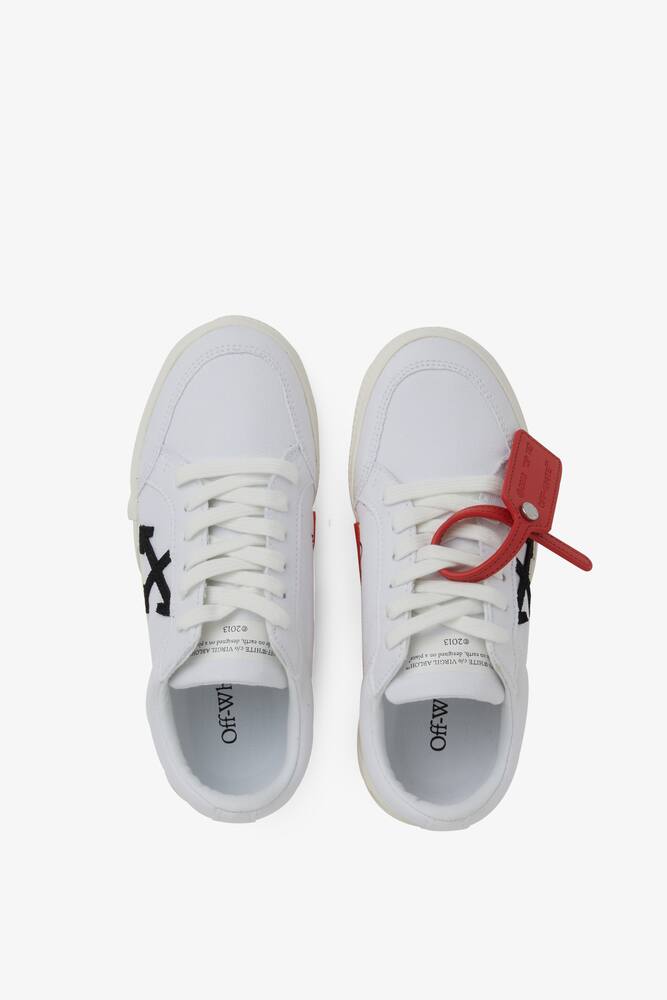 Off-White Sneakers basse in tela vulcanizzata con suola bianca - immagine 3 Off-White Sneakers basse in tela vulcanizzata con suola bianca - immagine 3