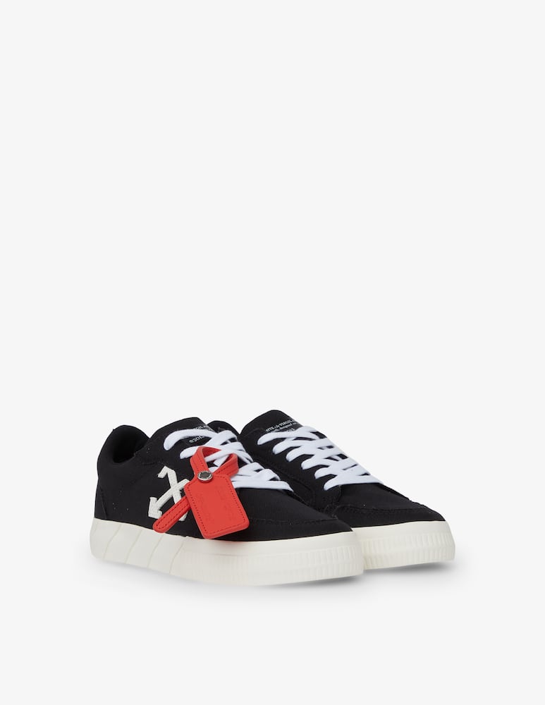 rinascente Off-White Sneakers basse in tela vulcanizzata con suola bianca
