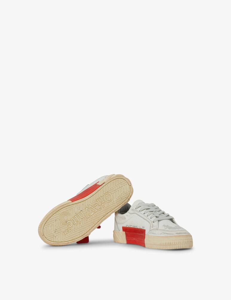 rinascente Off-White Sneakers basse in pelle invecchiata vulcanizzata