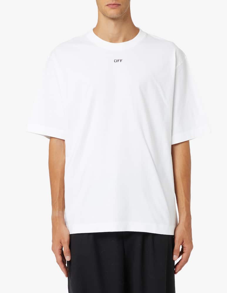 rinascente Off-White Off stamp skate t-shirt