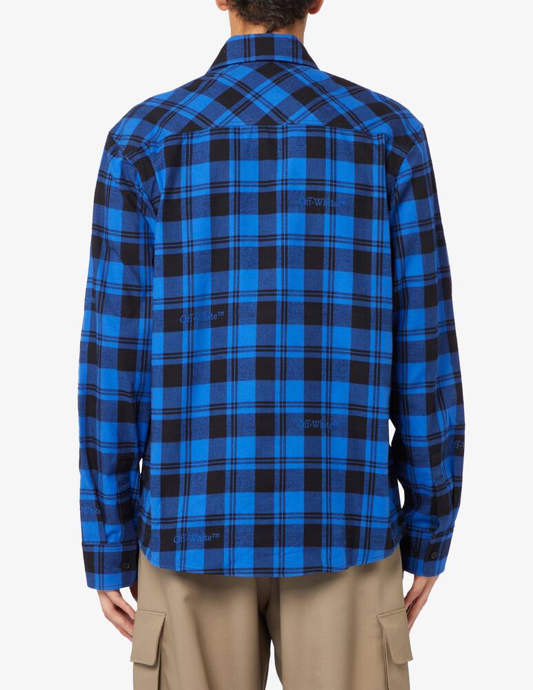 rinascente Off-White Camicia quadri flanella