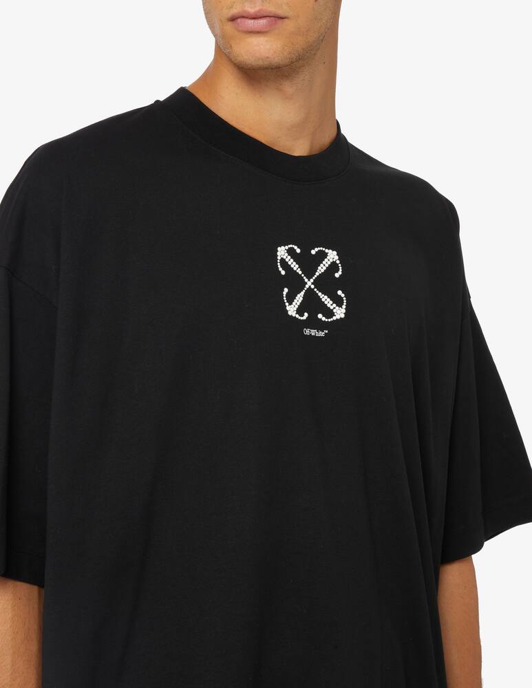 rinascente Off-White Maglietta arrow bling over