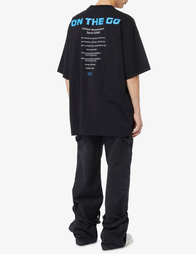 rinascente Off-White Moon phase over t-shirt