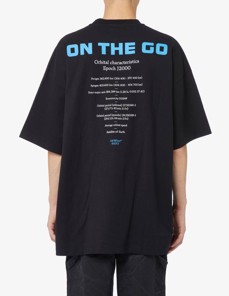 rinascente Off-White Moon phase over t-shirt