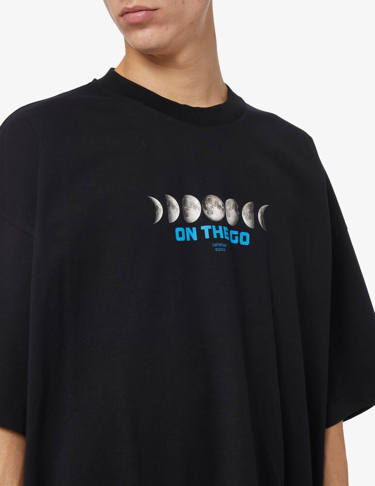 rinascente Off-White Moon phase over t-shirt