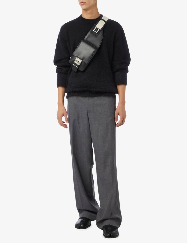 rinascente Off-White Mohair arrow knit crewneck