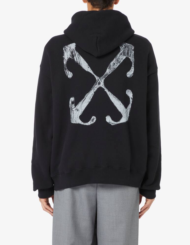 rinascente Off-White Scratch arrow skate hoodie