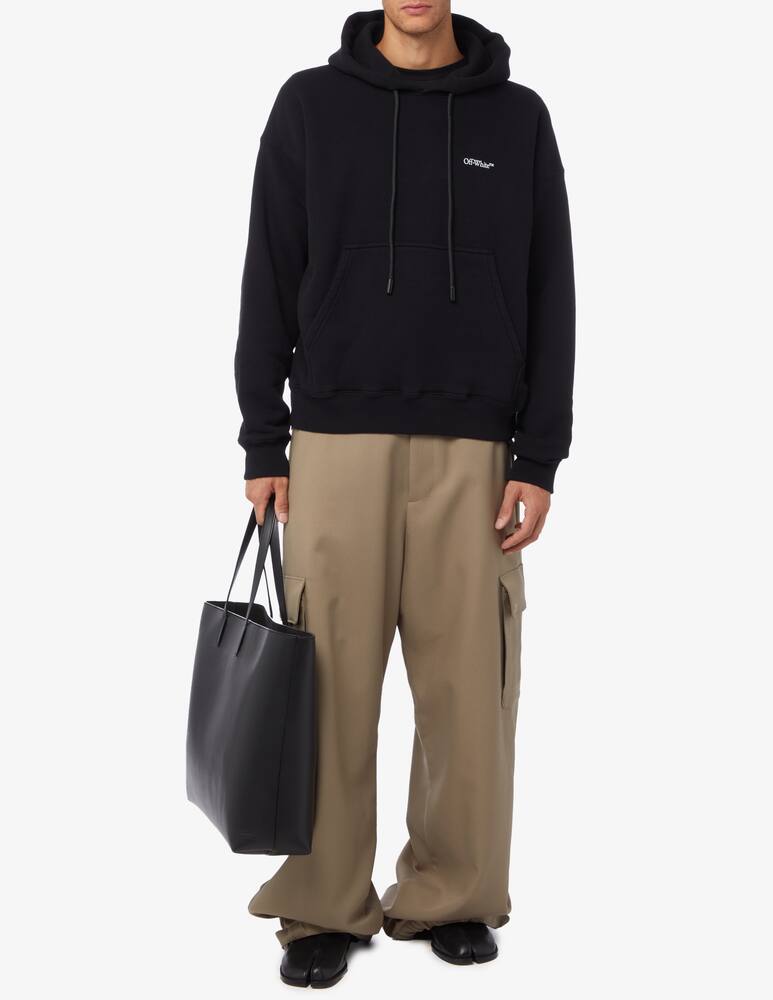 rinascente Off-White Scratch arrow skate hoodie