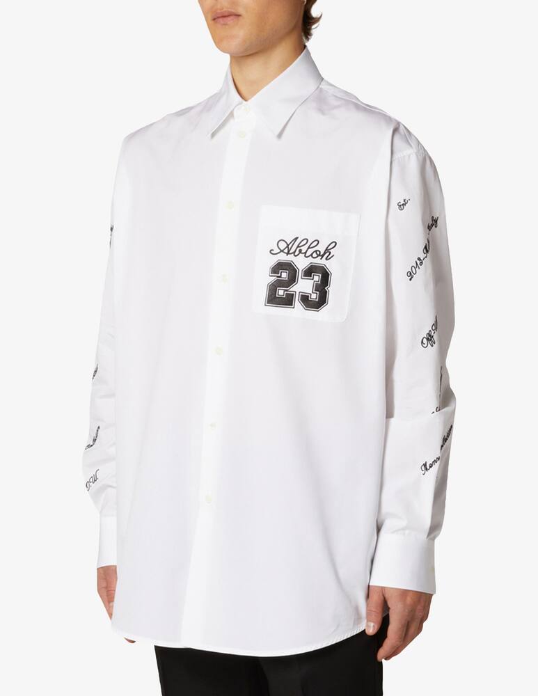 rinascente Off-White Camicia 23 logo loose fit