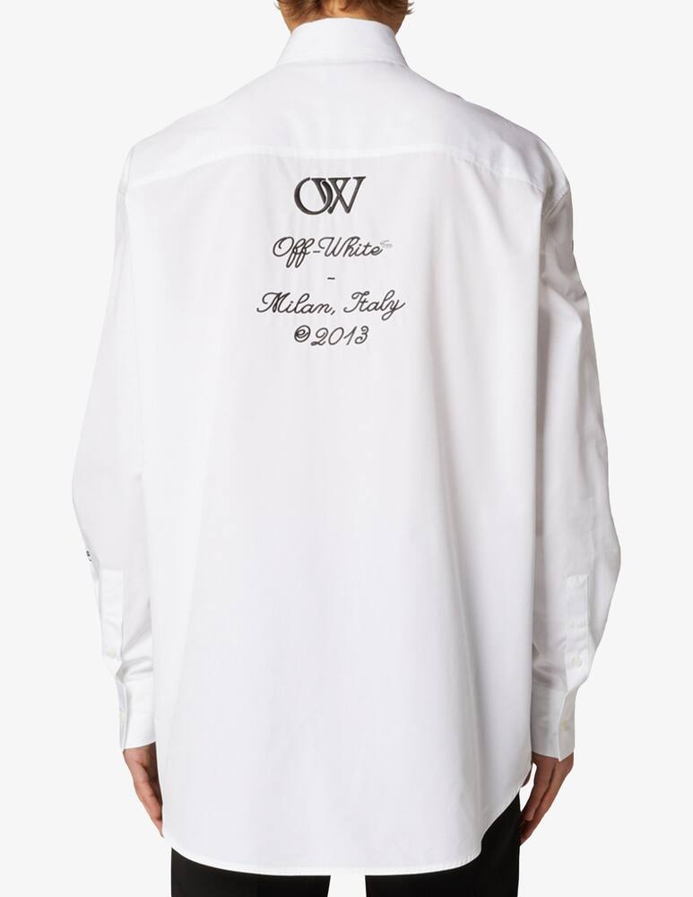 rinascente Off-White Camicia 23 logo loose fit