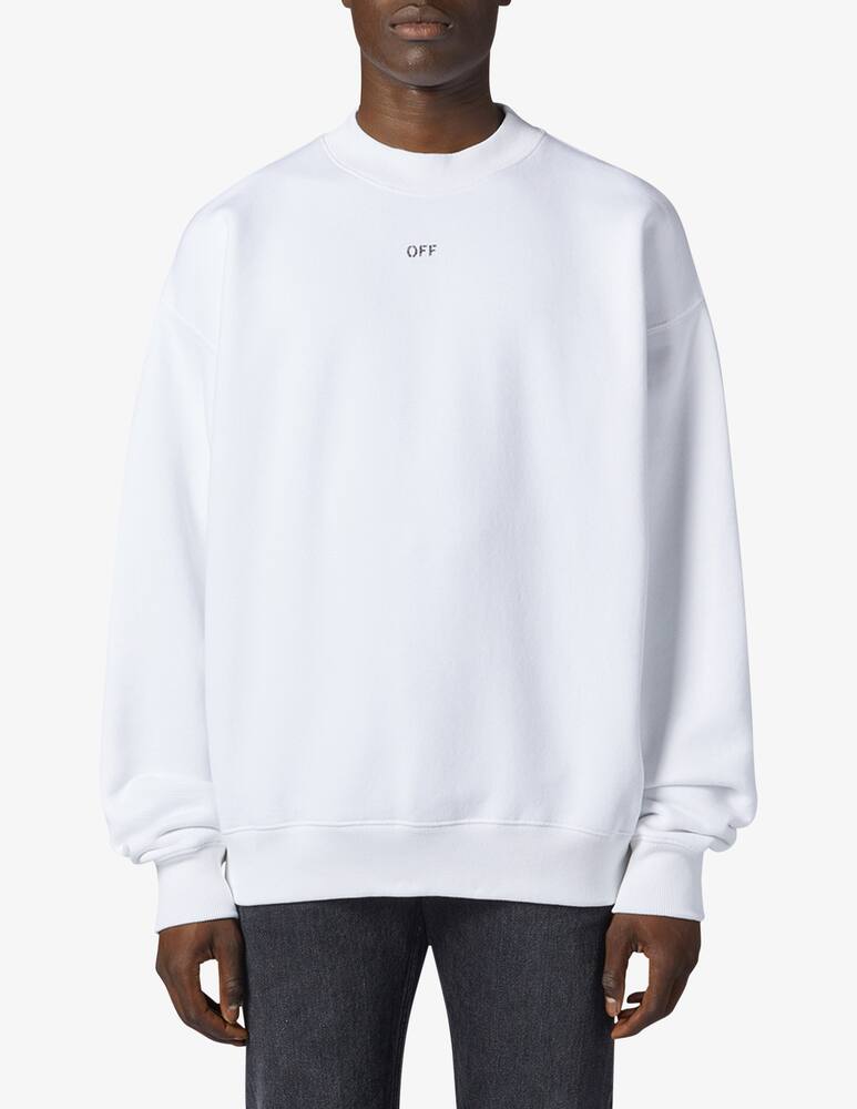 Off-White Felpa girocollo stampa - immagine 1 Off-White Felpa girocollo stampa - immagine 1