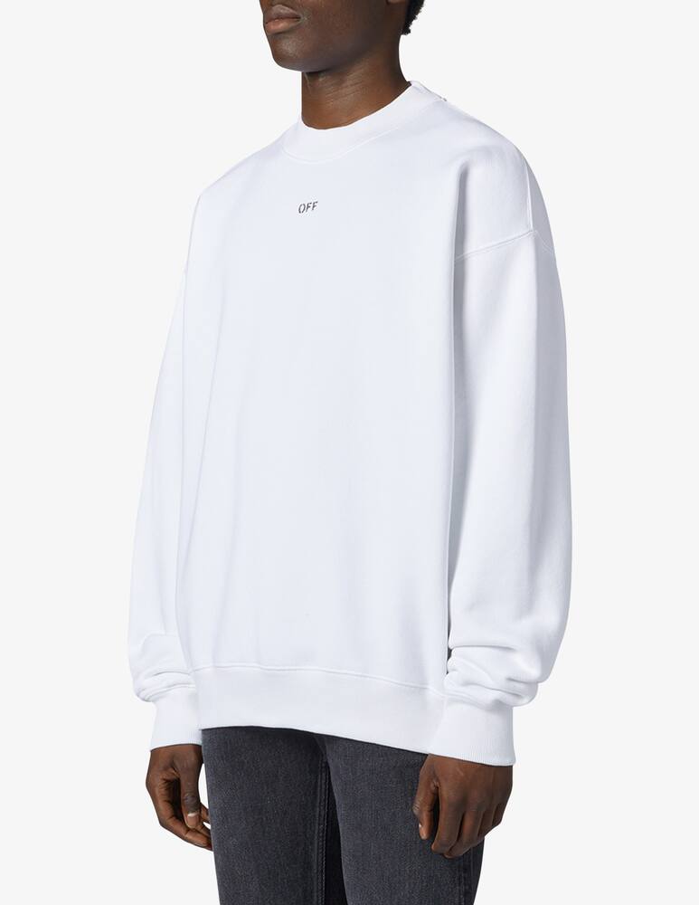 Off-White Felpa girocollo stampa - immagine 2 Off-White Felpa girocollo stampa - immagine 2