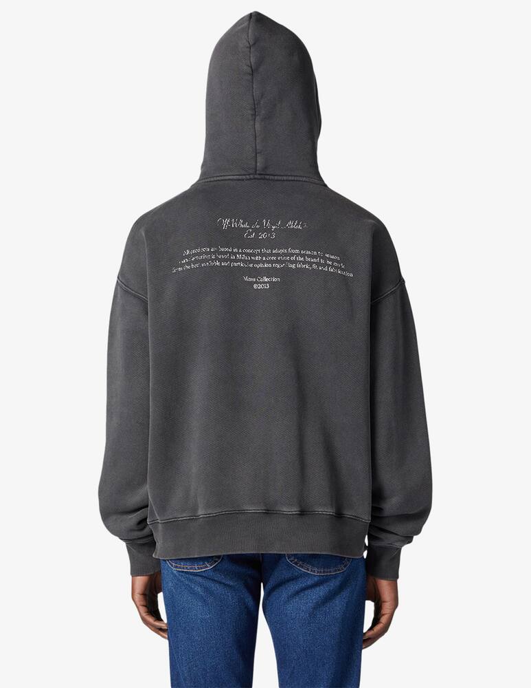 rinascente Off-White Felpa con cappuccio caravaggio mary skate