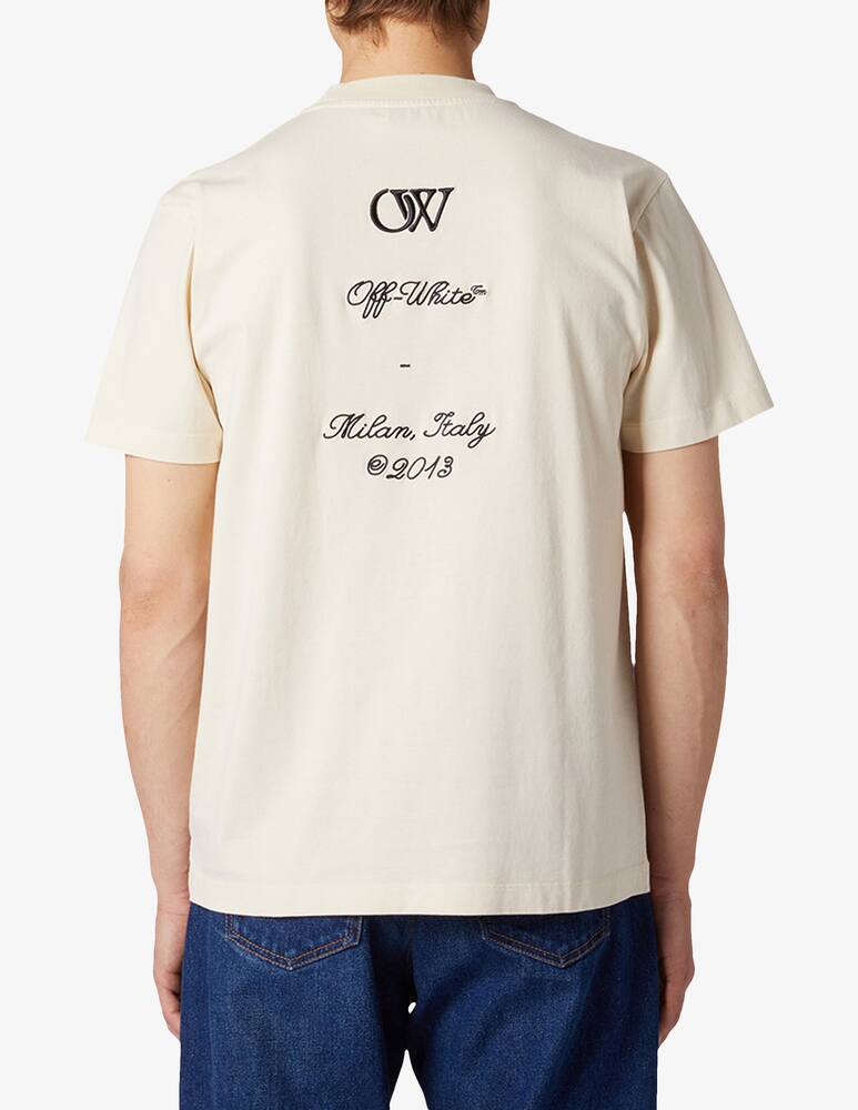 rinascente Off-White 23 logo slim tee